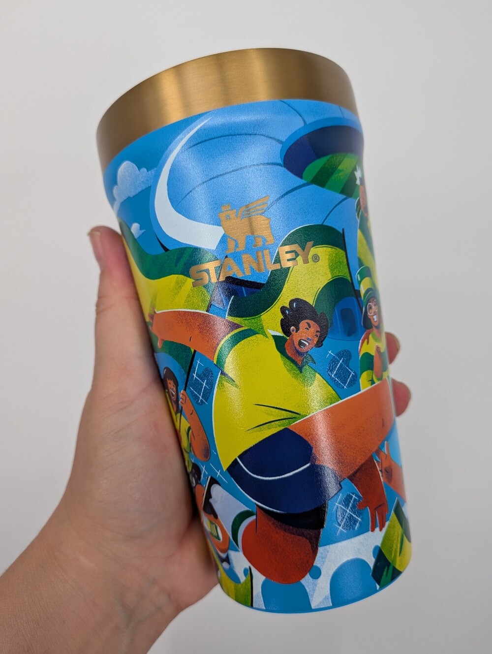NEW Stanley Fútbol Artist Collection Everyday Tumbler cup 16 OZ BRASIL original
